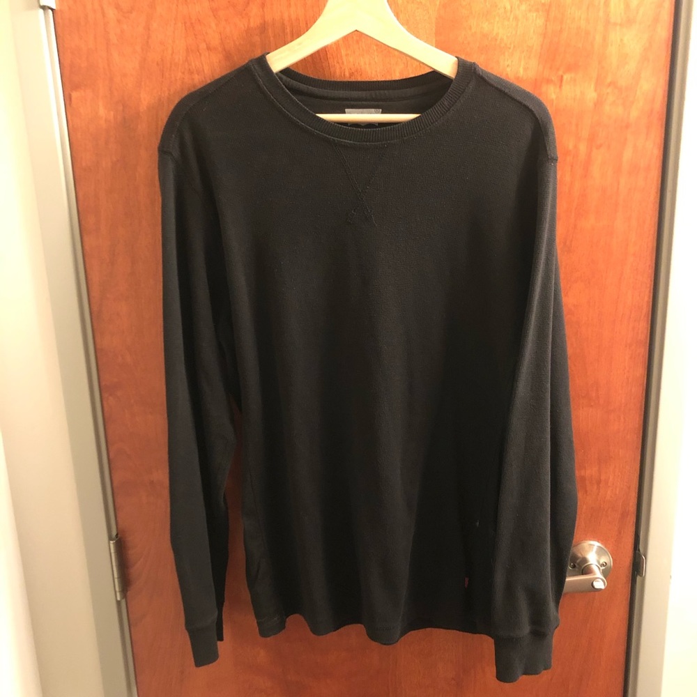 Levi’s Black Medium Thermal Waffle Knit